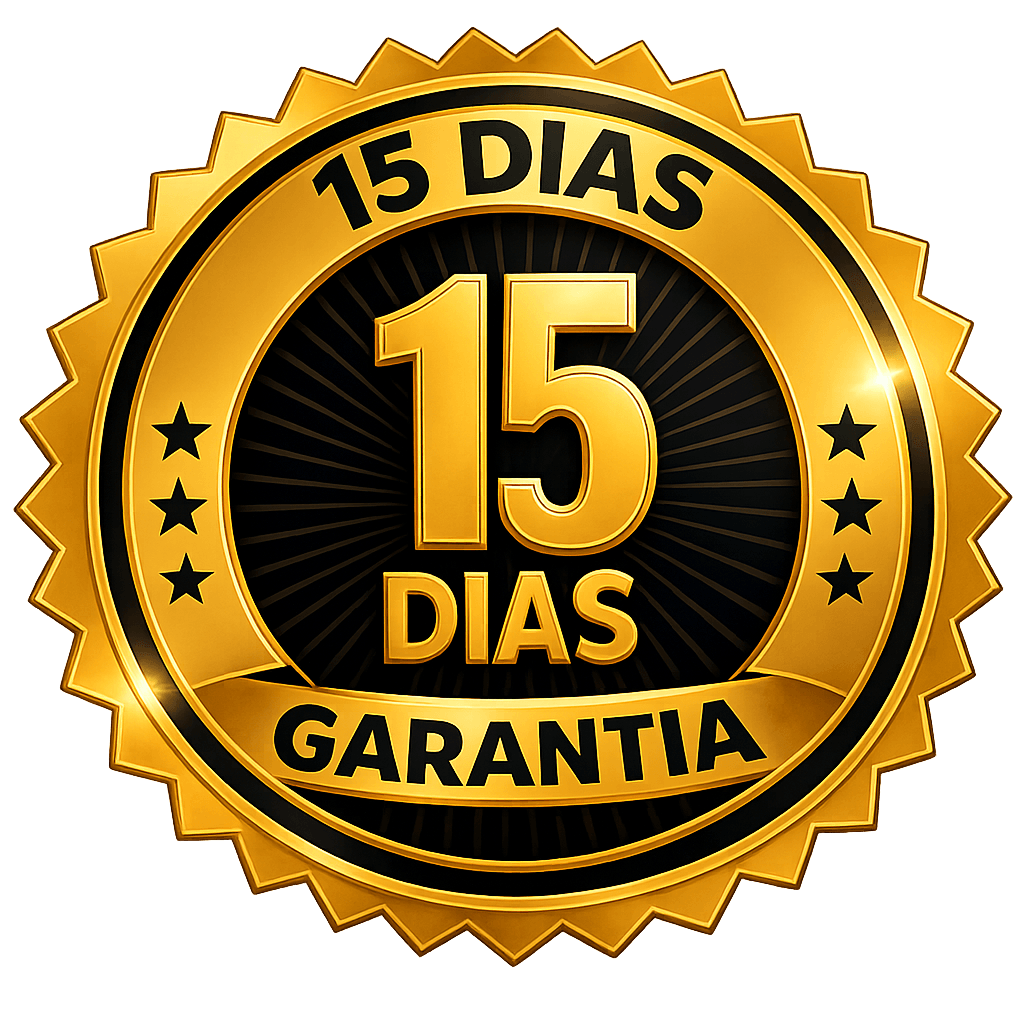 Selo de 15 dias de garantia