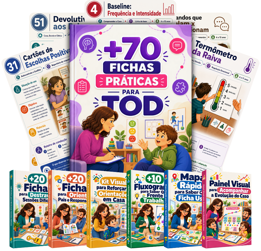 Kit completo com mais de 70 fichas para TOD e os 6 bônus